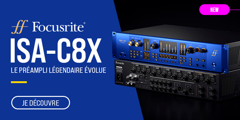 FOCUSRITE ISA-C8X : Nouveauté