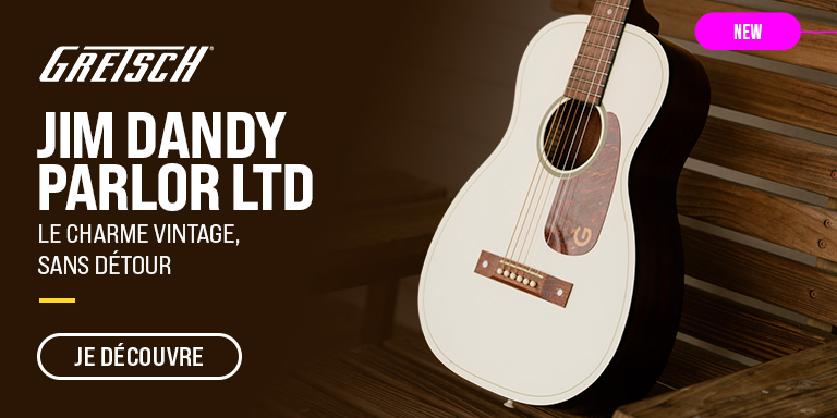 GRETSCH Jim Dandy Parlor LTD : Nouveauté