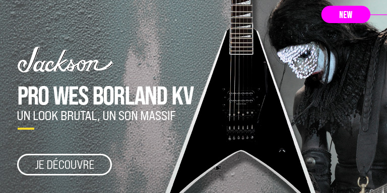 JACKSON Pro Wes Borland KV : Nouveauté