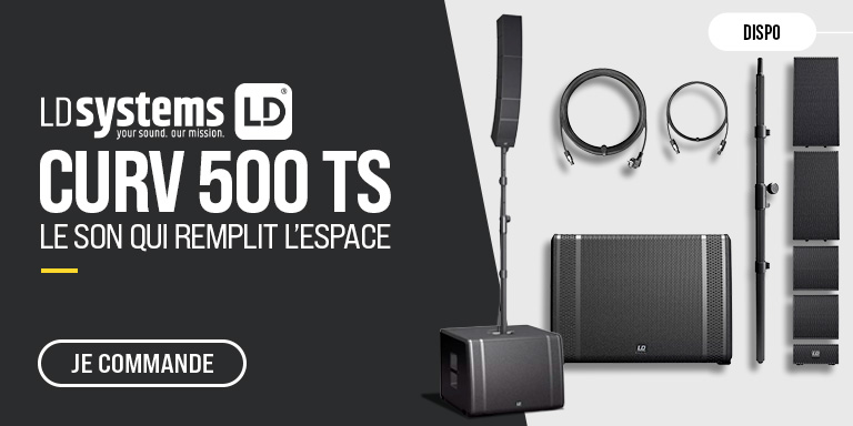 LD SYSTEMS Curv 500 TS : Push