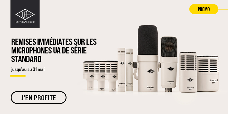 UNIVERSAL AUDIO Micros Remises Immédiates : Promotion