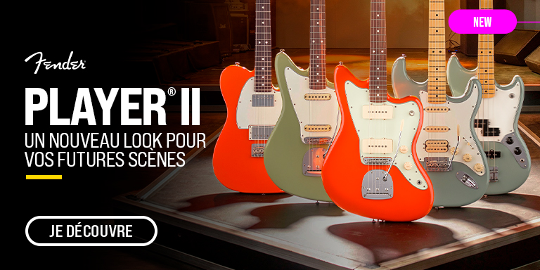 FENDER Player II : Nouveauté