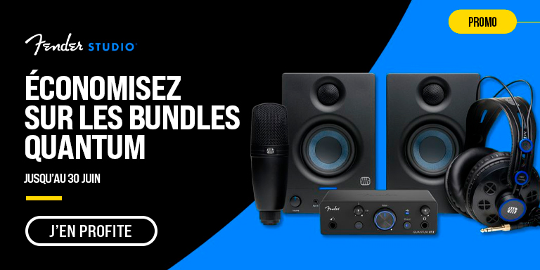 FENDER STUDIO Quantum Bundle : Promotion