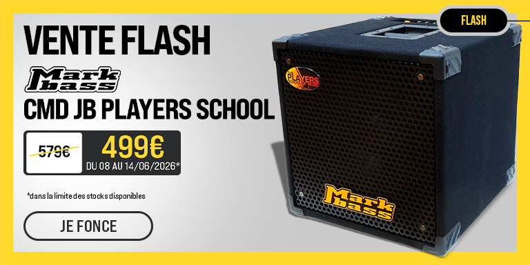 MARKBASS CMD JB Players School : Vente Flash