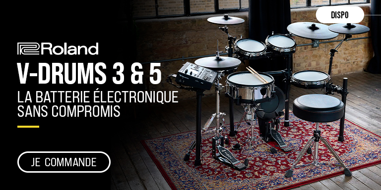 ROLAND V-DRUMS 3 & 5 Q3 : Push