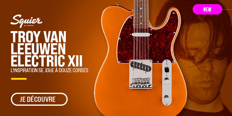 SQUIER Troy Van Leeuwen Electric XII : Nouveauté
