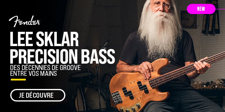 FENDER Lee Sklar Precision Bass : Nouveauté