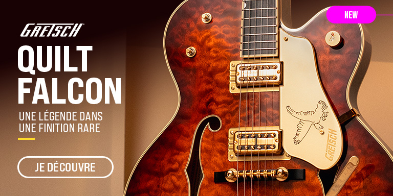  GRETSCH LTD Quilt Falcon : Nouveauté