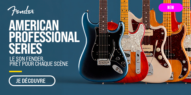 FENDER American Professional Series : Nouveauté