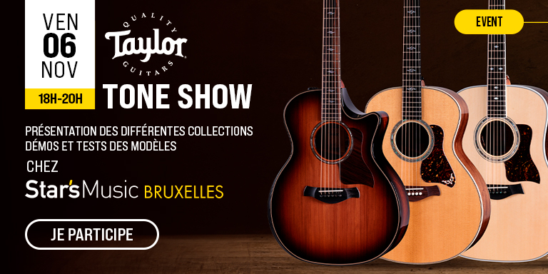 TAYLOR Tone Show Bruxelles : Évènement