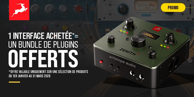 <b><center>ANTELOPE AUDIO – PLUGINS & BITWIG OFFERTS</center></b>