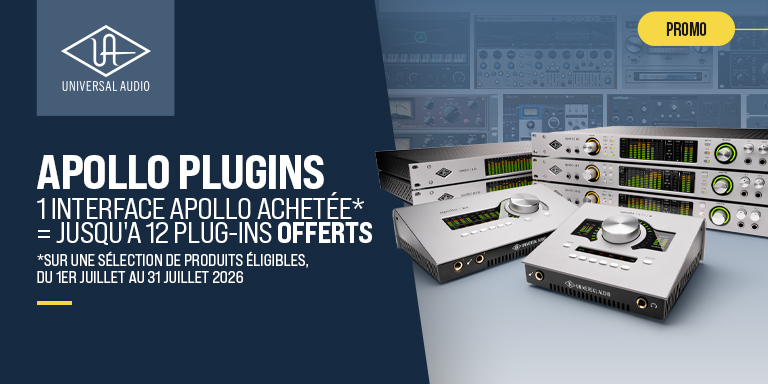 <b><center>APOLLO + JUSQU’À 12 PLUG-INS OFFERTS</center></b>