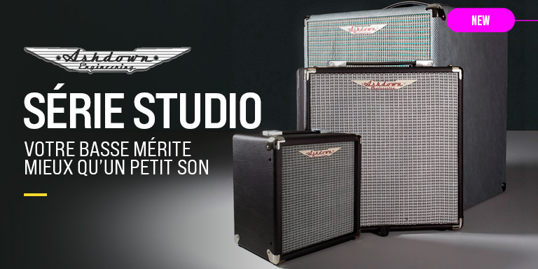 <b><center>ASHDOWN STUDIO : À CHACUN SON COMBO</center></b>