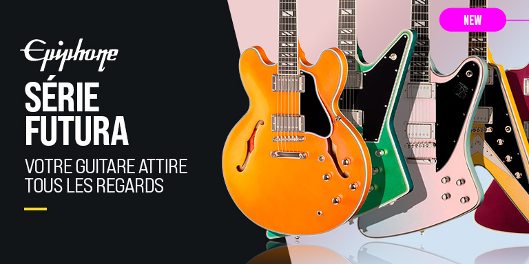 <b><center>EPIPHONE FUTURA – FINITIONS SHIFT</center></b>