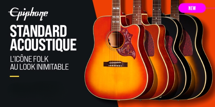 <b><center>EPIPHONE IBG – ACOUSTIQUES ICONIQUES</center></b>