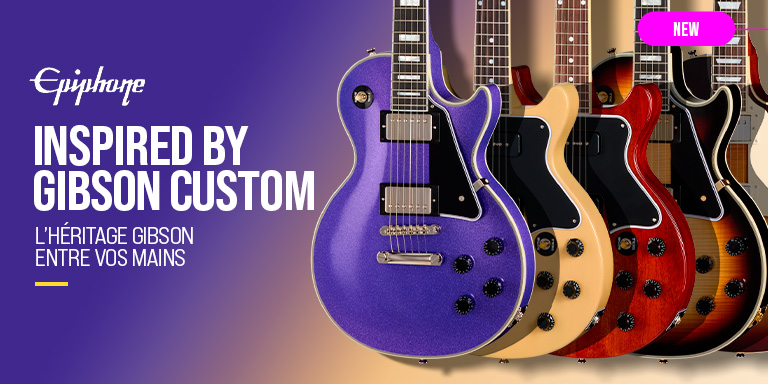 <b><center>EPIPHONE LES PAUL REISSUE & CUSTOM</center></b>