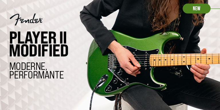 <b><center>NOUVEAU FENDER : les Player II Modified sont là</center></b>