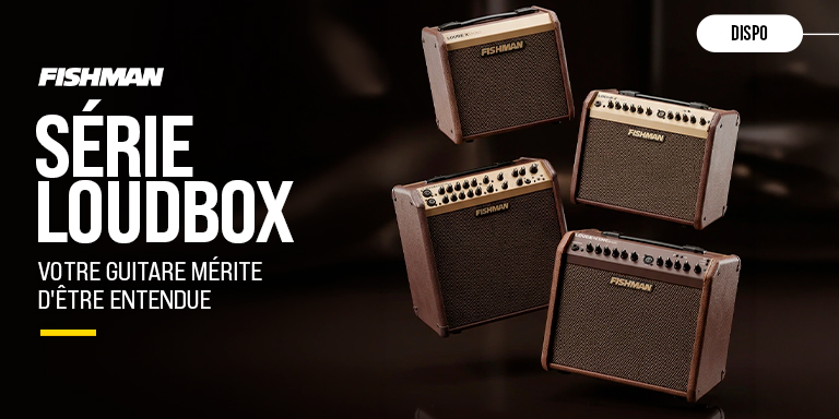 <b><center>FISHMAN LOUDBOX : LA RÉFÉRENCE ACOUSTIQUE</center></b>