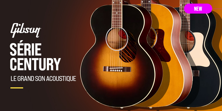<b><center>GIBSON 12 FRET – CENTURY SERIES</center></b>