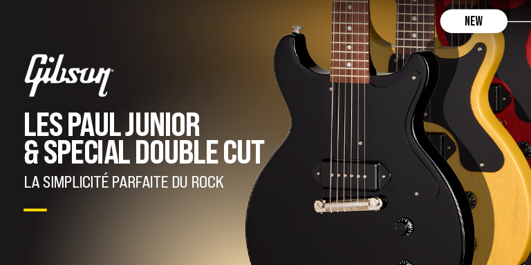 <b><center>GIBSON LES PAUL JUNIOR & SPECIAL DOUBLE CUT</center></b>