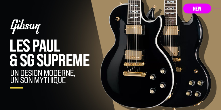 <b><center>GIBSON SUPREME – FINITION D’EXCEPTION</center></b>