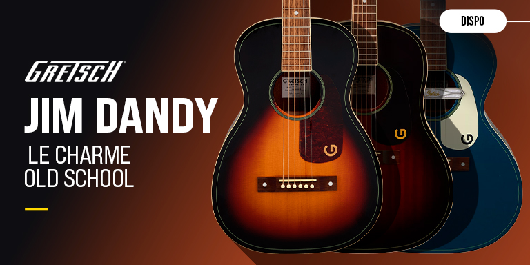 <b><center>GRETSCH JIM DANDY – L’ESPRIT ROOTS</center></b>