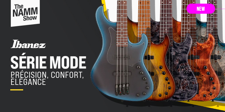 <b><center>IBANEZ MODE – PRÉCISION, CONFORT, ÉLÉGANCE</center></b>
