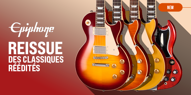 <b><center>NOUVEAU : EPIPHONE Reissue </center></b>