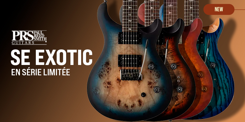 <b><center>NEW: PRS SE Exotic Limited Edition</center></b>