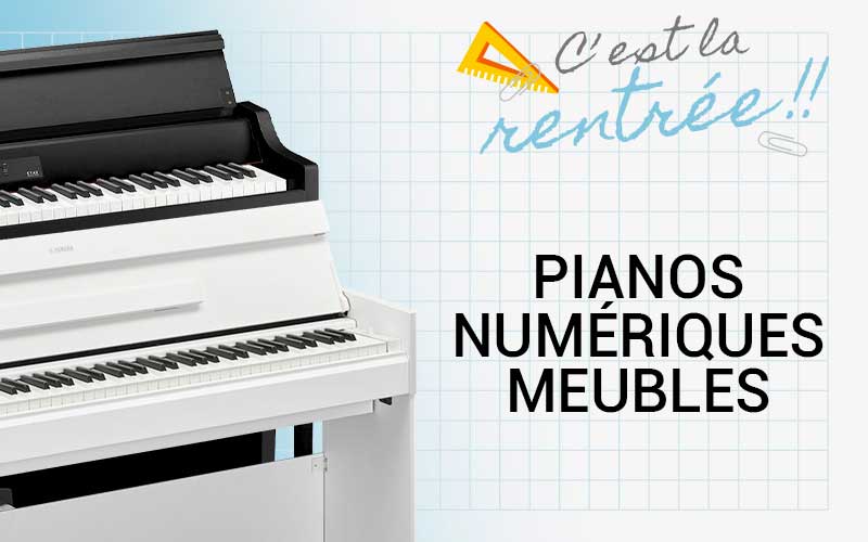 <b><center>Pianos Numériques Meubles</center></b>