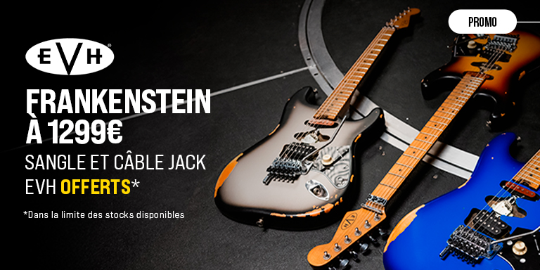 <b><center>EVH FRANKENSTEIN À 1299€ + ACCESSOIRES OFFERTS</center></b>