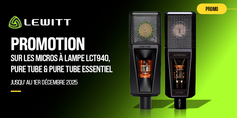 <b><center>PROMO LEWITT MICROPHONES À LAMPE</center></b>