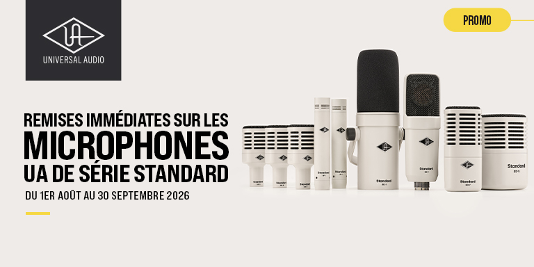 <b><center>PROMO MICROPHONES UA STANDARD</center></b>