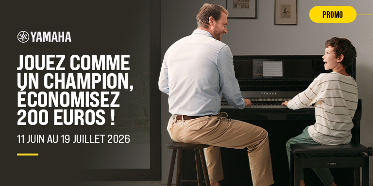 <b><center>YAMAHA - 200€ DE REMISE SUR CLAVINOVA</center></b>