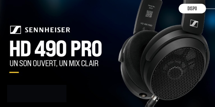 <b><center>SENNHEISER HD 490 PRO & PRO PLUS</center></b>