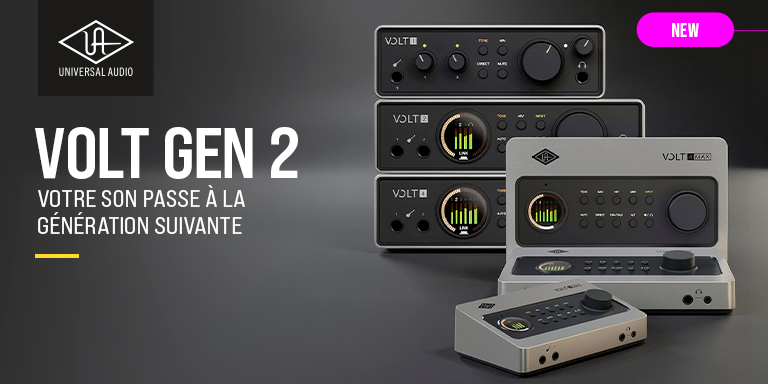 <b><center>NOUVELLES UNIVERSAL AUDIO VOLT G2</center></b>