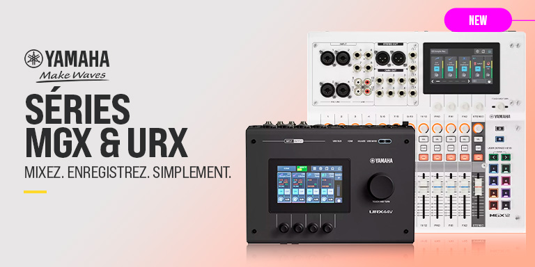 <b><center>YAMAHA MGX & URX – MIXAGE SIMPLE ET FIABLE</center></b>