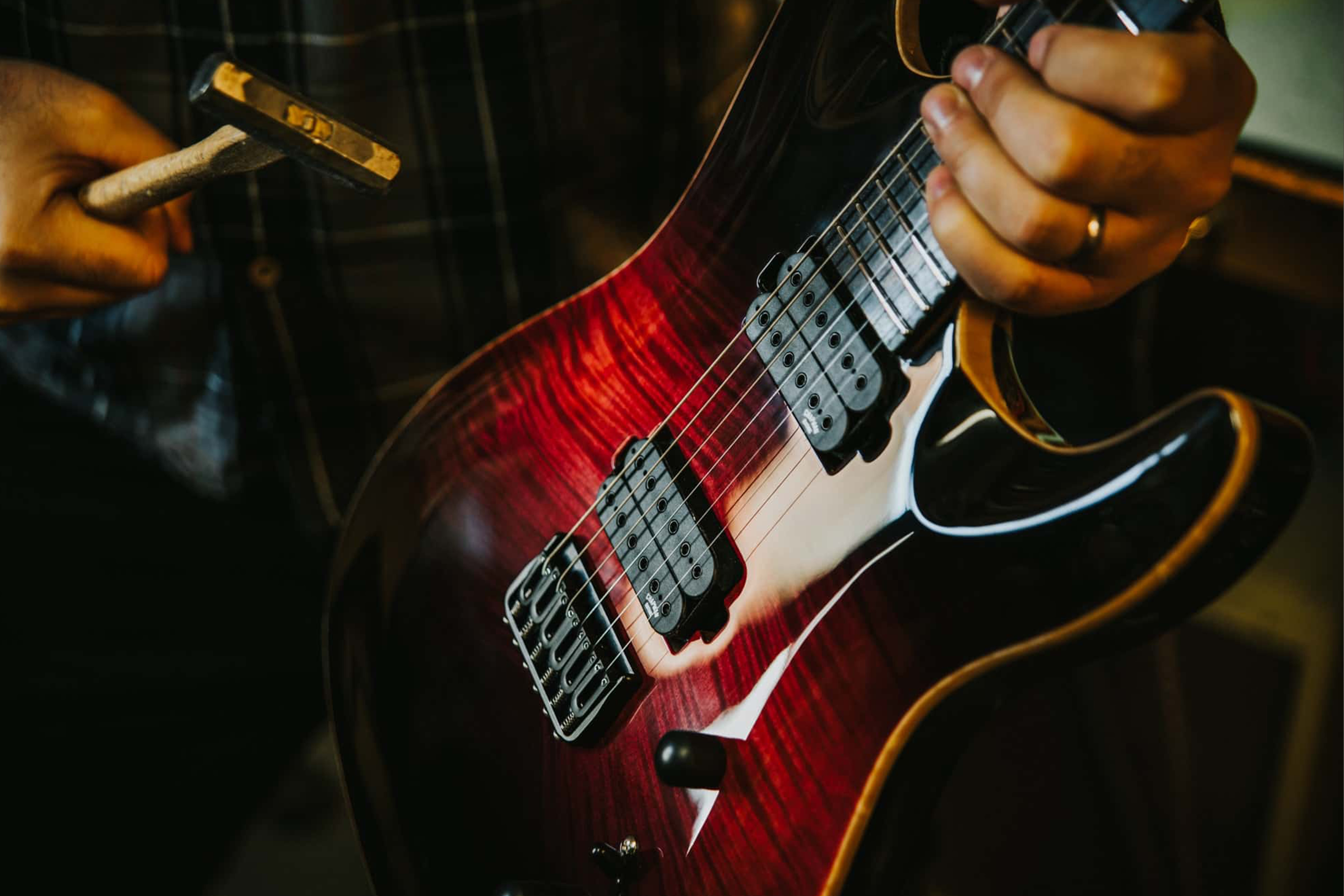 default title guitare électrique gibson les paul custom shop