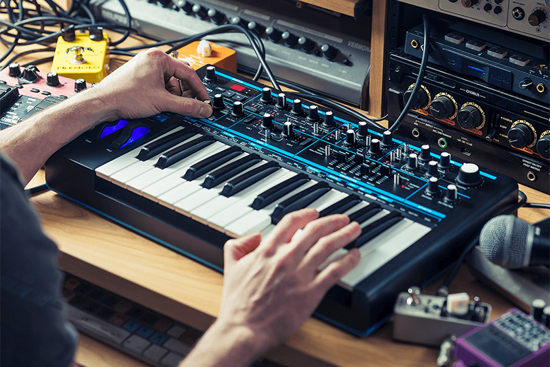 default title novation music bass station synthe groovebox circuit
