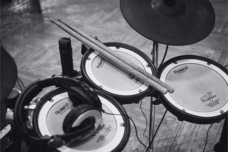 roland batterie electronique drum v-drums multipad pad