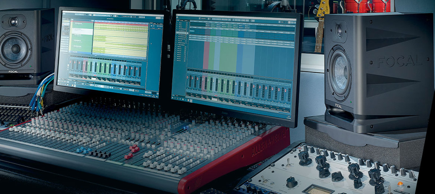 enceinte de monitoring home studio