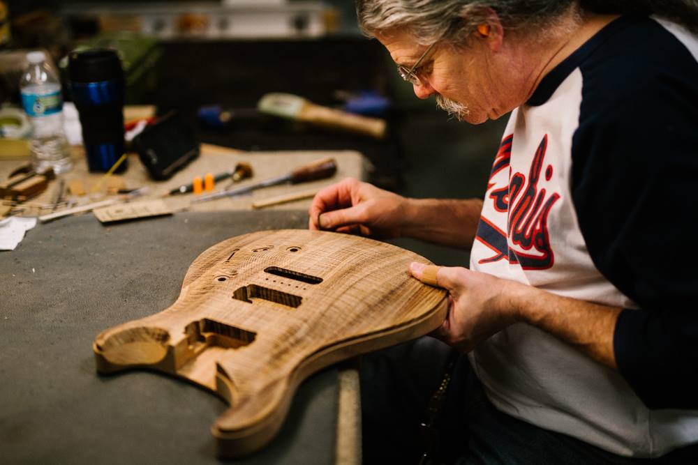 default title Micro gibson double bobinage humbucker SG cherry