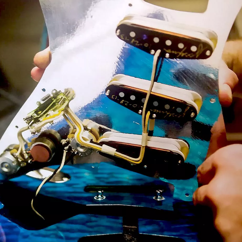 Fender Stratocaster micros et câblage