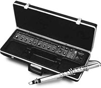 Instrument à Vent Numérique, Mini Instrument à Vent électronique avec 12  Accompagnements, 10 Tons, connectivité MIDI, Flûte à Vent Rechargeable pour