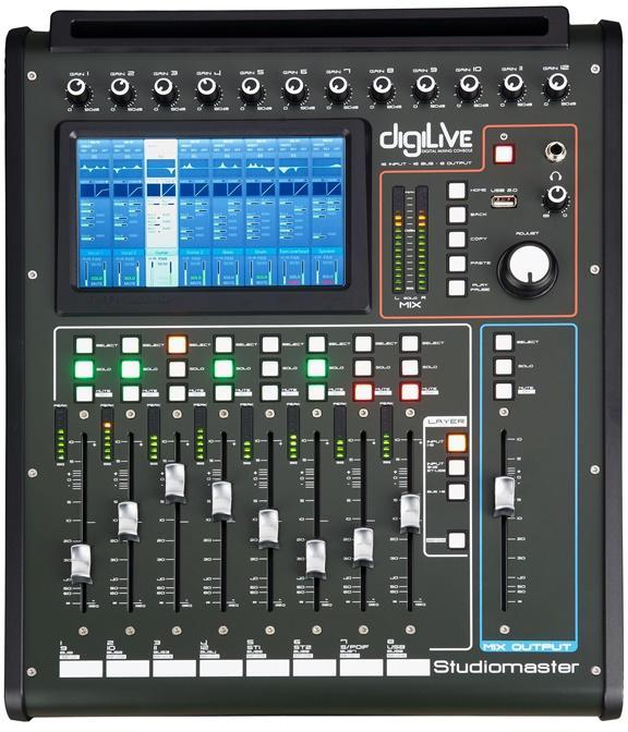Table de mixage numérique Studiomaster DIGILIVE 16