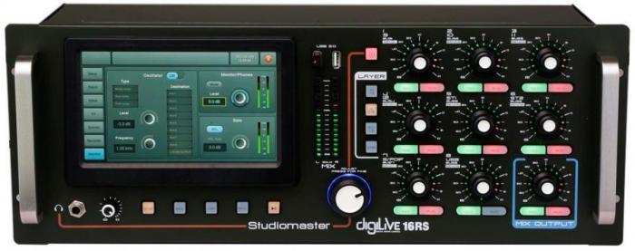 Table de mixage numérique Studiomaster DIGILIVE 16RS