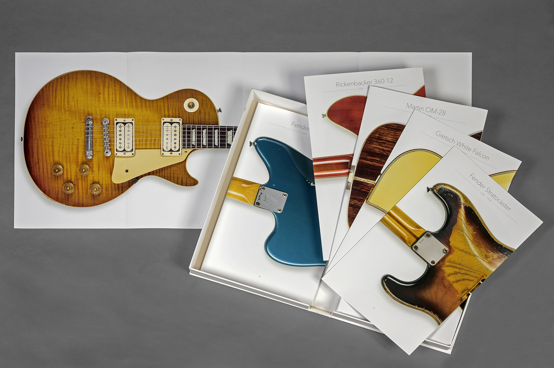 Camino Verde Guitares De Legende En Taille Reelle - Librairie Guitare Électrique - Variation 3