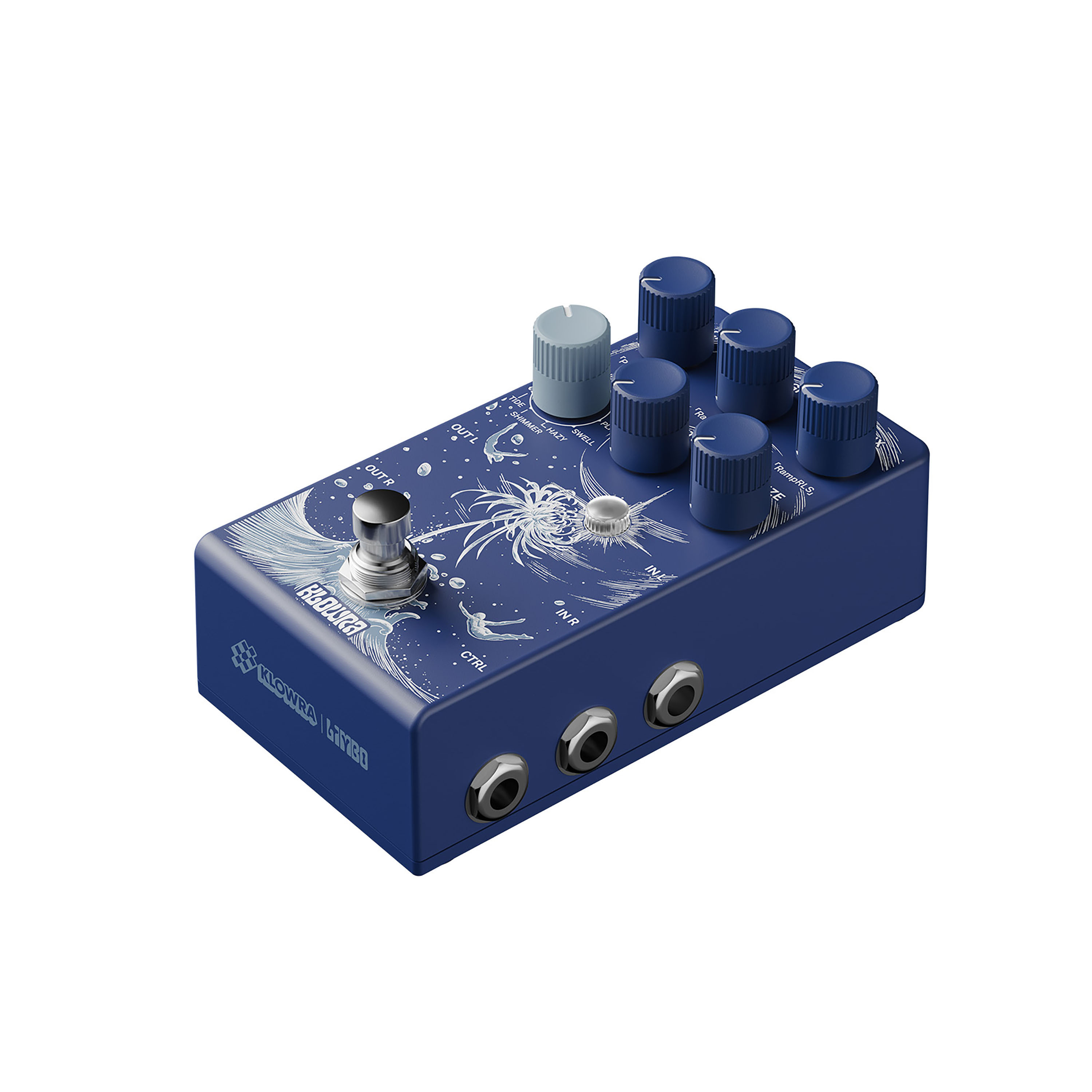 Klowra Kbs-01 Limbo Reverb - PÉdale Reverb / Delay / Echo - Variation 2