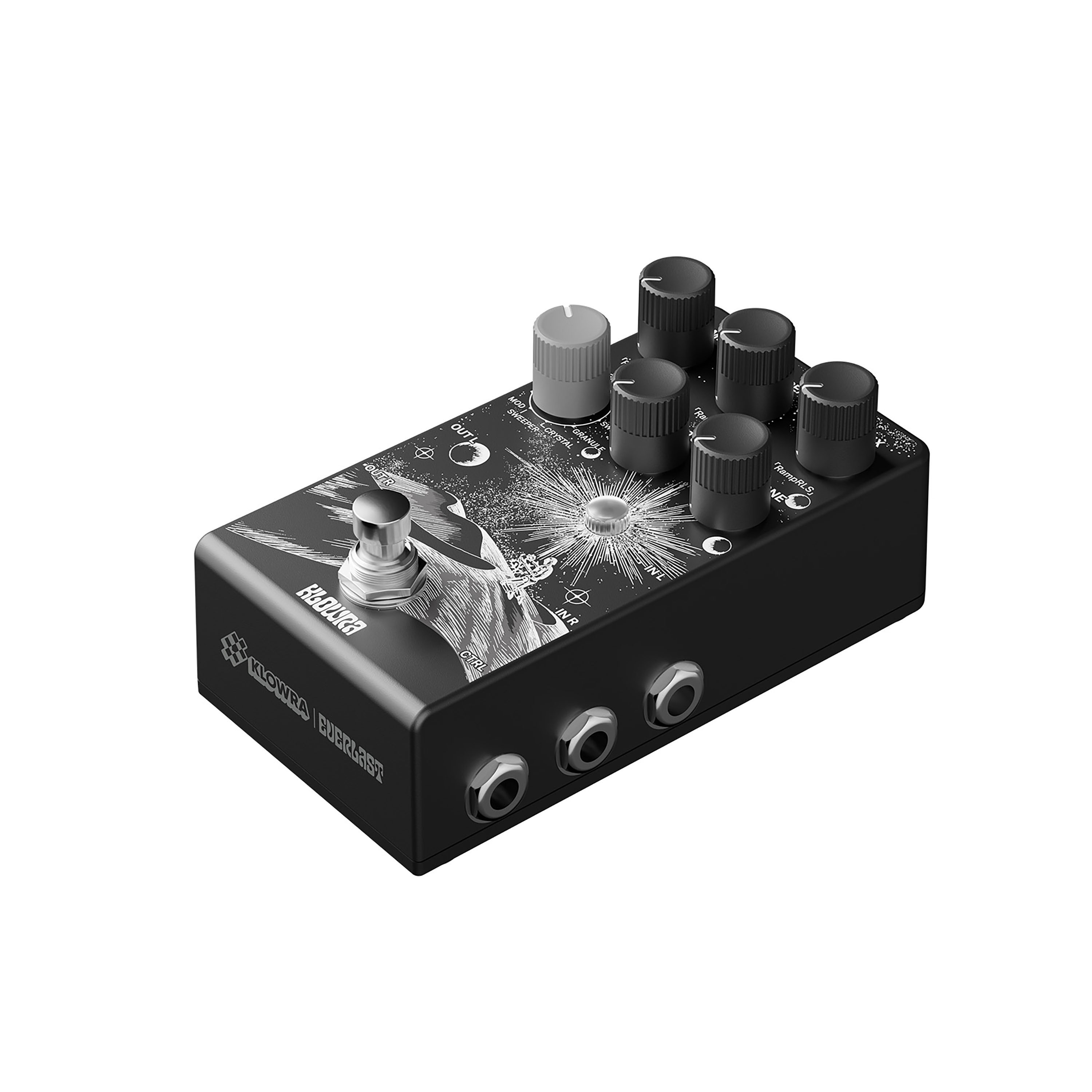 Klowra Kbs-02 Everlast Delay - PÉdale Reverb / Delay / Echo - Variation 2