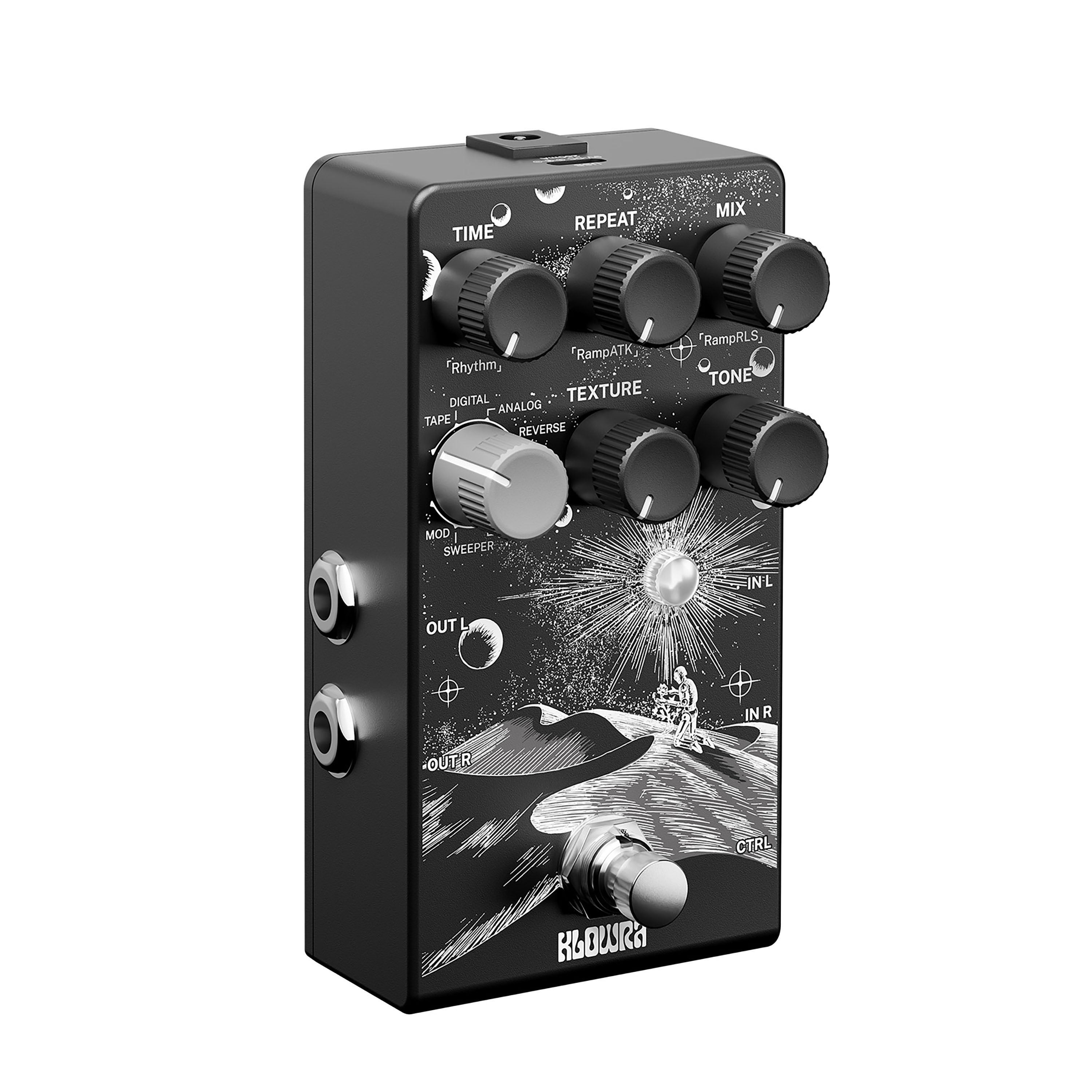 Klowra Kbs-02 Everlast Delay - PÉdale Reverb / Delay / Echo - Variation 3